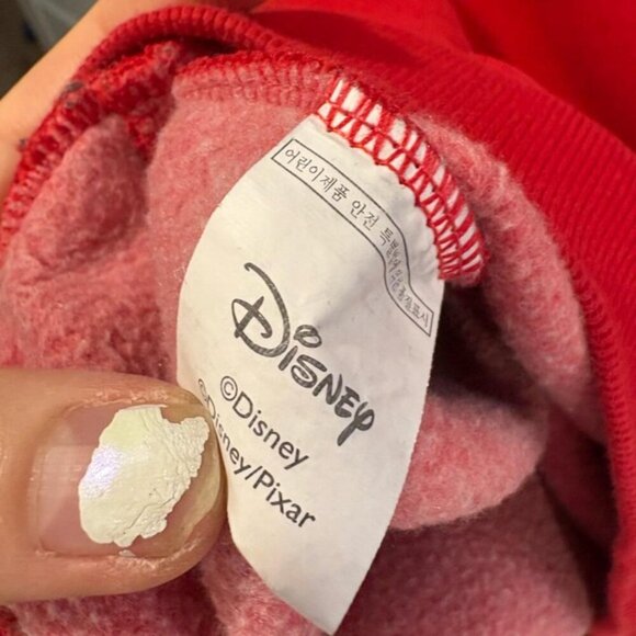 NWOT- Red Minnie Mouse with scarf Sweatshirt- L - Picture 3 of 6